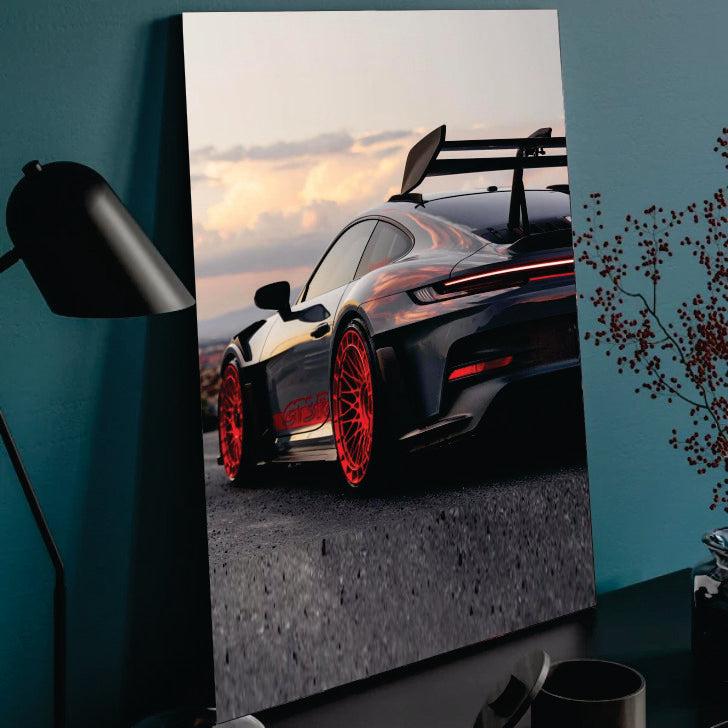 Quadro com LED Porsche CL05