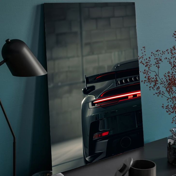 Quadro com LED Porsche CL16