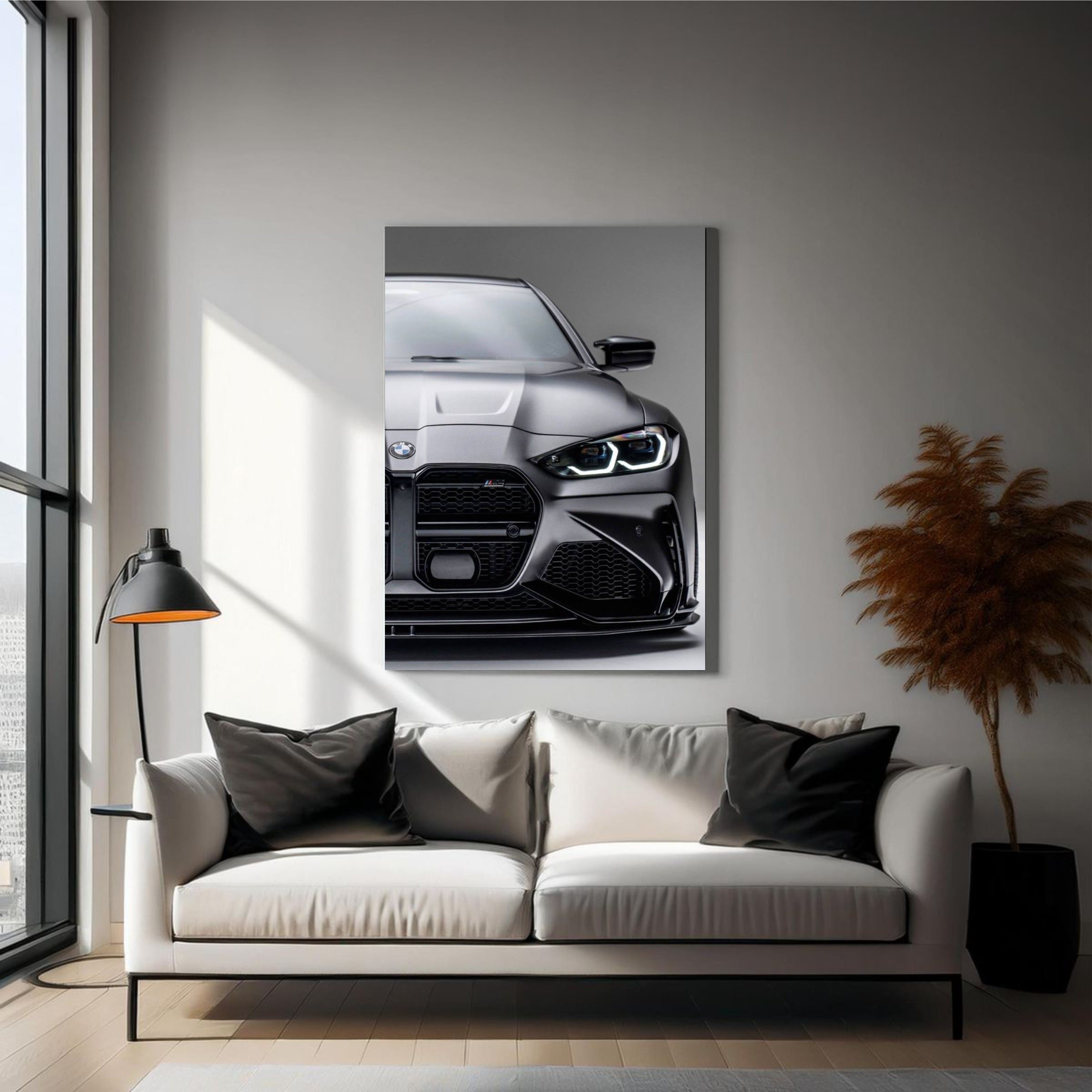 Quadro BMW Grey