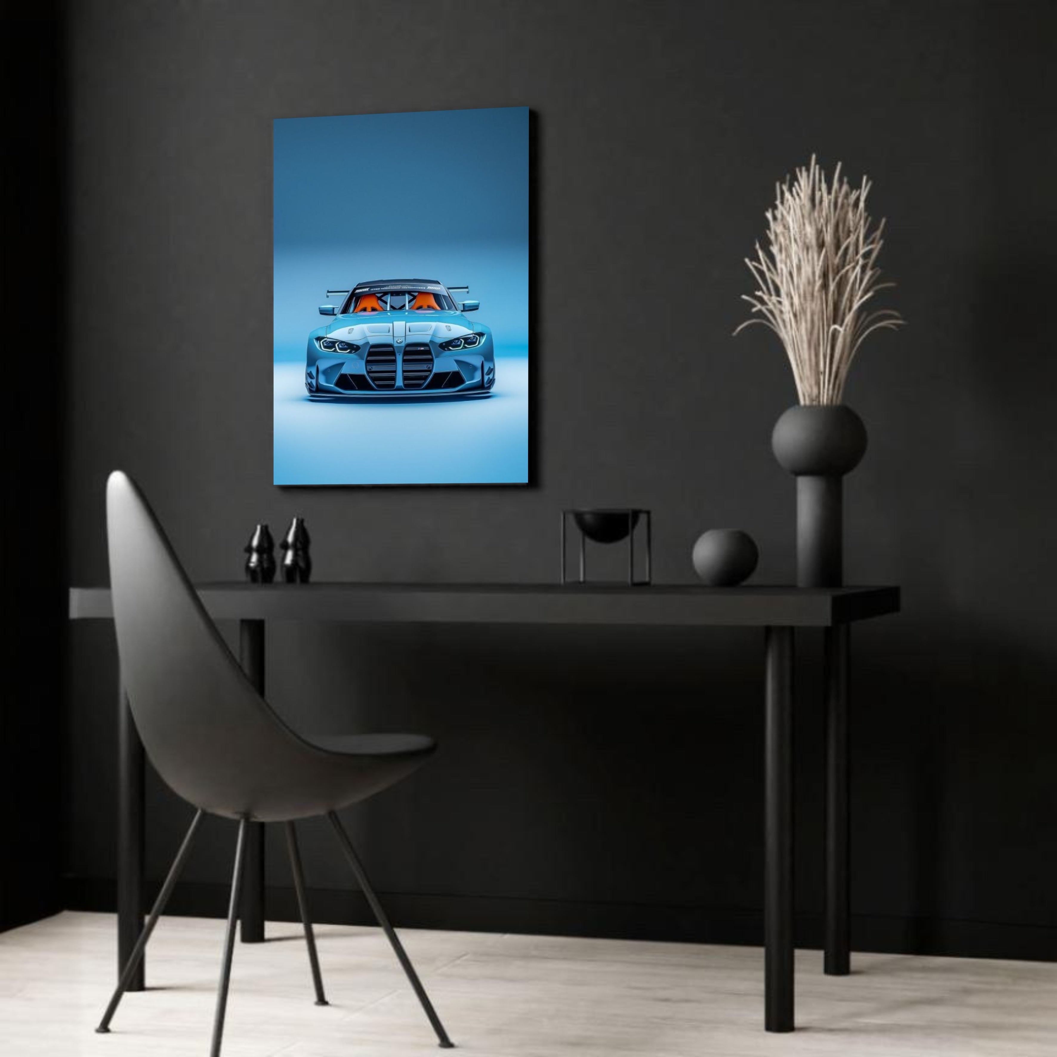 Quadro BMW Blue Dianteira