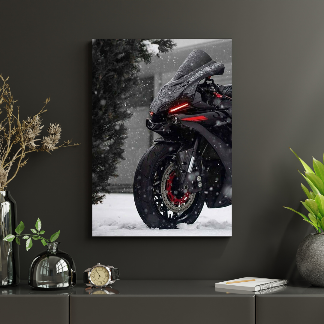 Quadro com LED Moto CL02