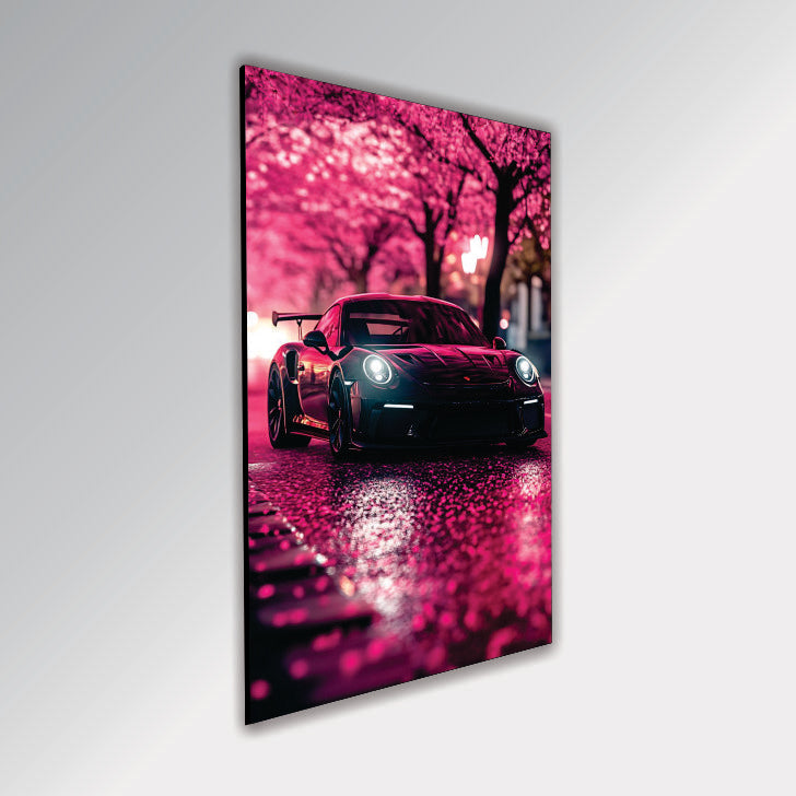 Quadro com LED Porsche CL01