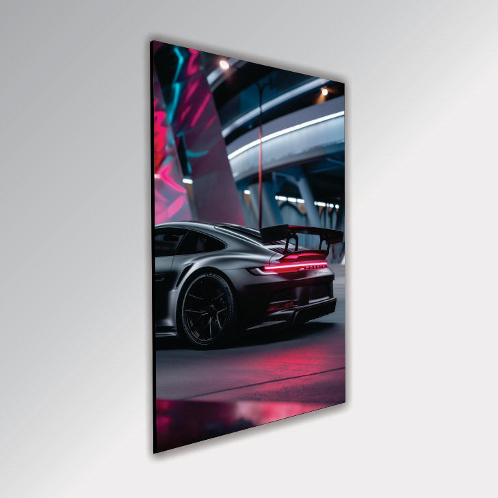 Quadro com LED Porsche CL02