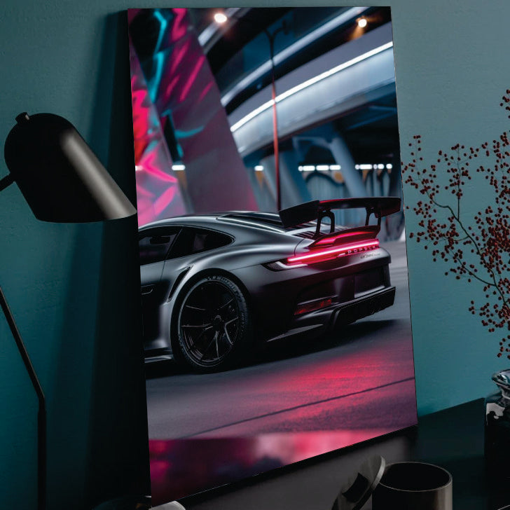 Quadro com LED Porsche CL02