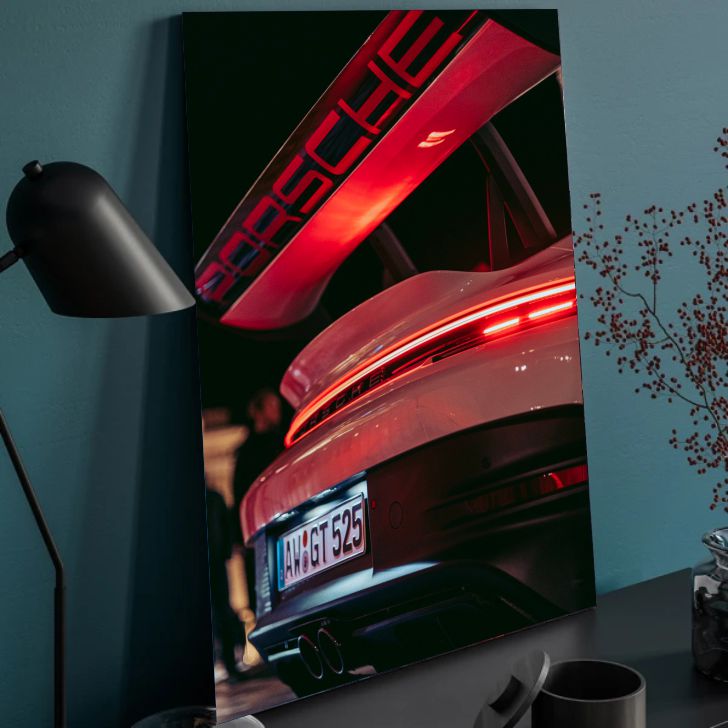 Quadro com LED Porsche CL11