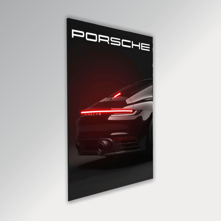 Quadro com LED Porsche CL12