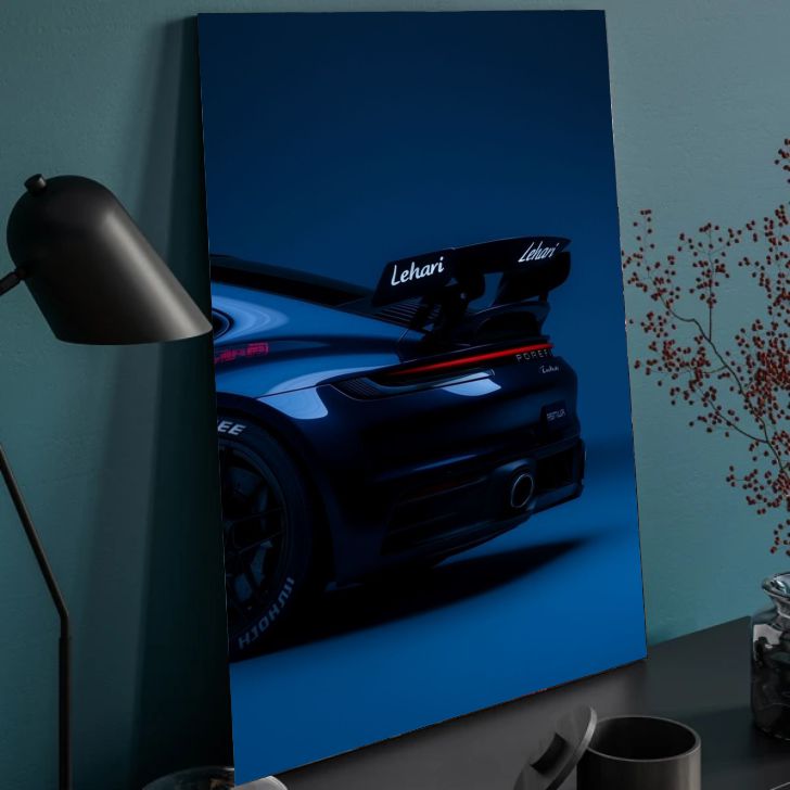 Quadro com LED Porsche CL15