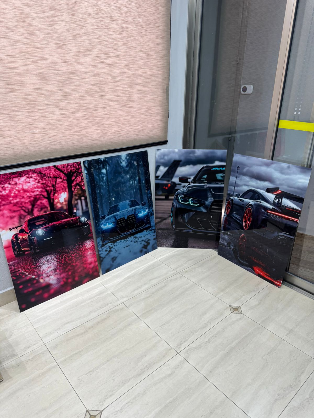 Quadro com LED Porsche CL16